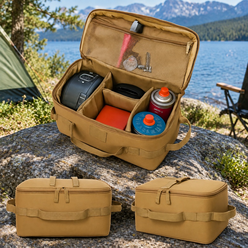Camping Cooking Canister - Wytrzymała torba do przechowywania sprzętu kempingowego,