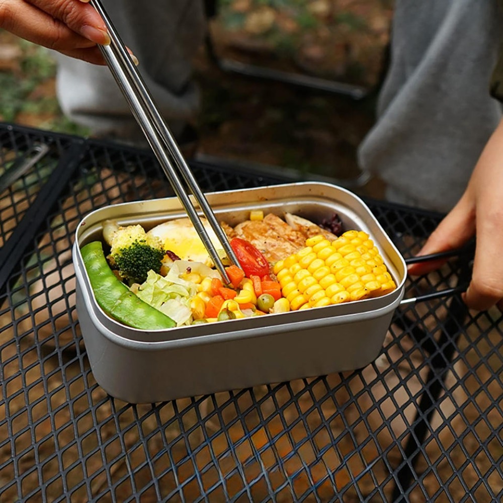 Camping Cooking Accessories Set - Ultralekka zastawa stołowa, naczynia kempingowe, pojemniki