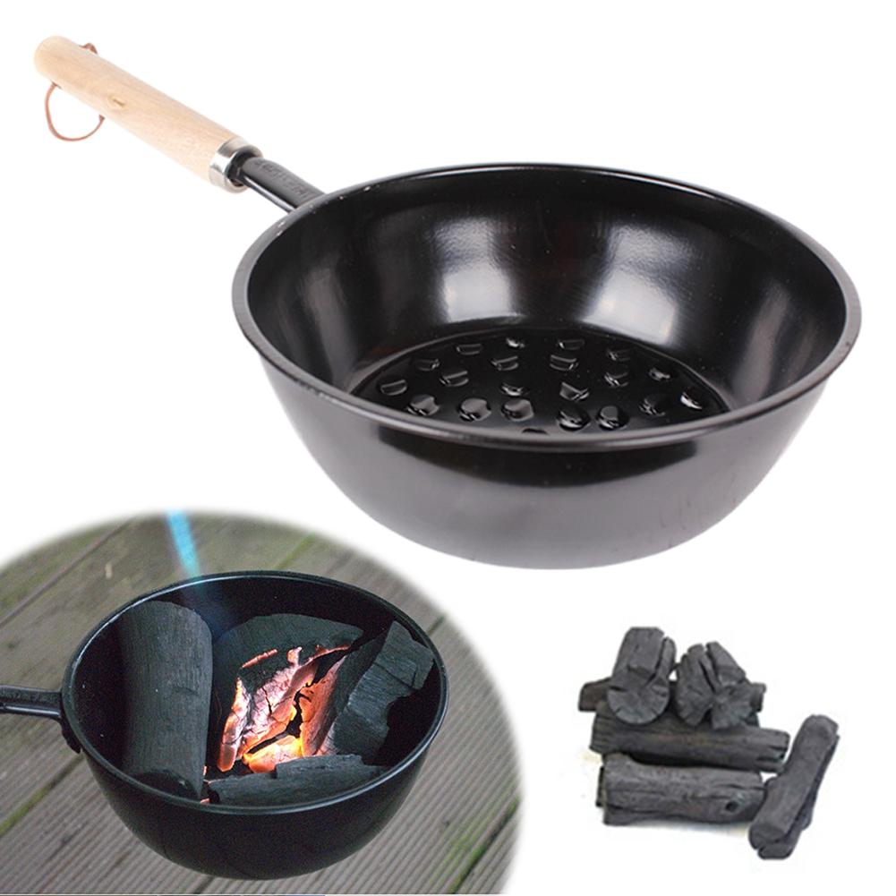 Campfire Cooking - Przenośny piecyk na węgiel drzewny, garnek