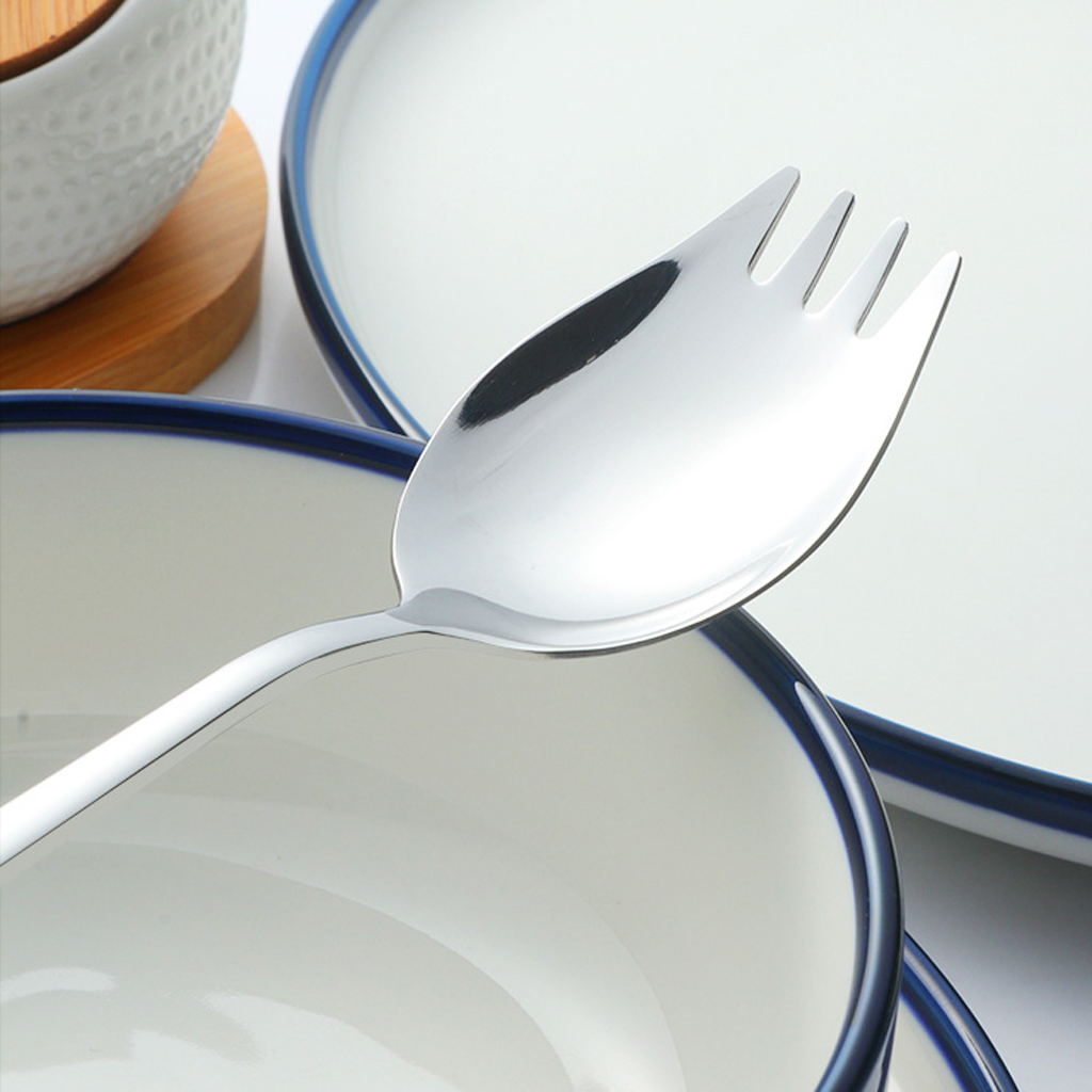 Camp Spork Set - Łyżka, szpatułka, zestaw sztućców ze stali