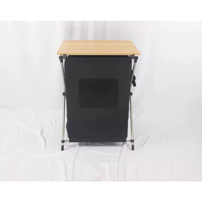 Camping Cooking Table Foldable - Składany stół kuchenny do biwakowania, dwuwarstwowa
