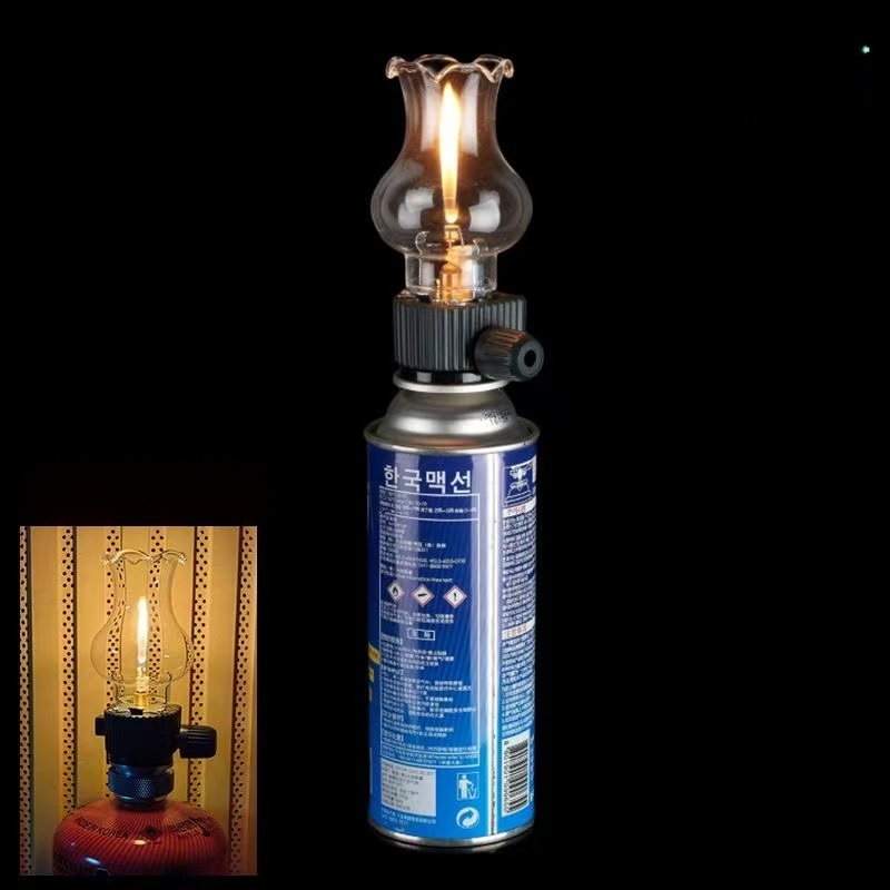 Camping Cooking Light - Zewnętrzna lampka nocna na kemping, gazowa
