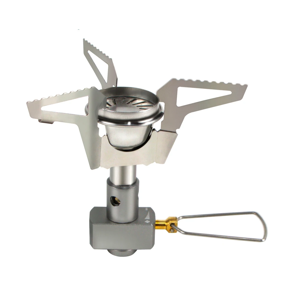 Camping Cooking Burner - Przenośny kuchenka gazowa na zewnątrz, podgrzewacz,