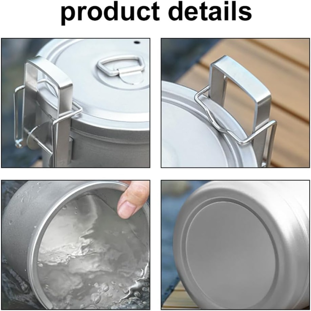 Camping Cooking Canister - Kuchenka do gotowania ryżu ze stali