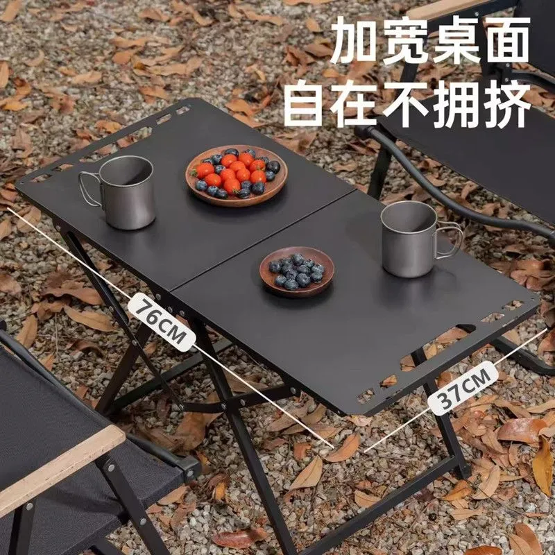 Camping Cooking Table Foldable - Składany Przenośny Stół Kempingowy Ze Stali