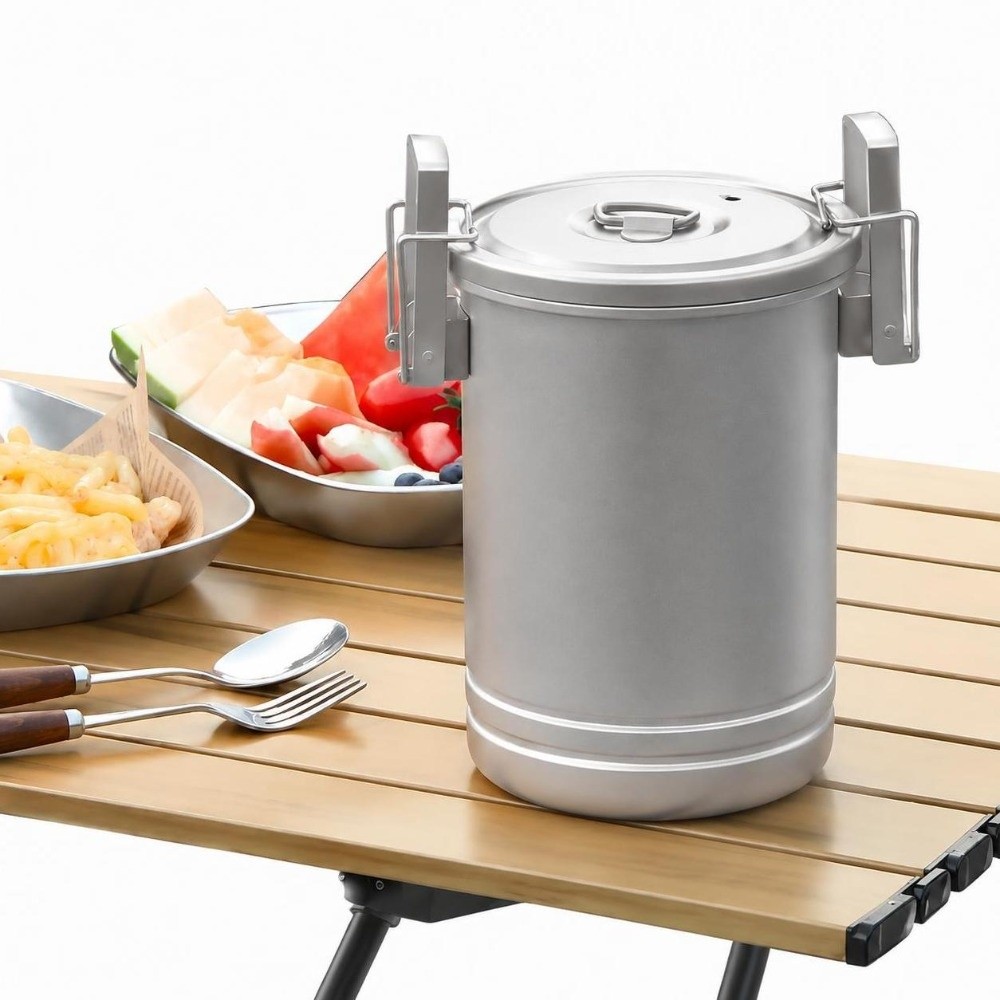 Camping Cooking Canister - Kuchenka do gotowania ryżu ze stali