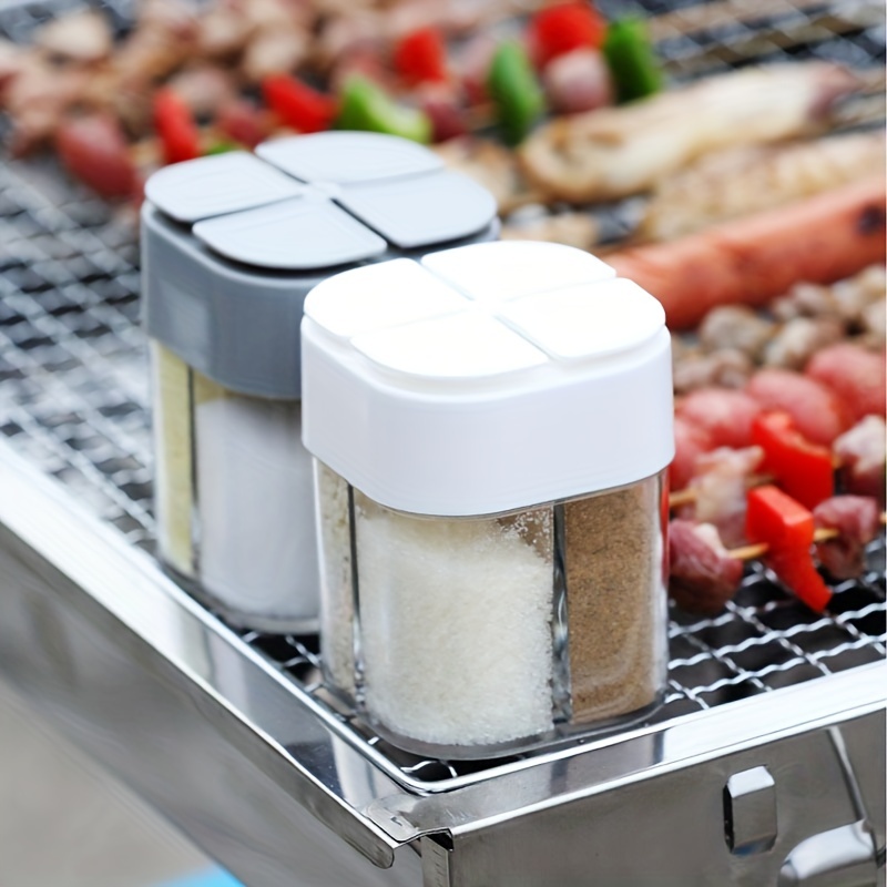 Camping Cooking Oil Bottle - 4w1 Camping Shaker do przypraw Wielofunkcyjny