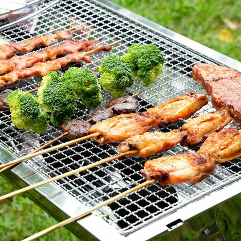 Hurtownie 30*45cm grill kempin – Camping Cooking Vegetables recenzja i cena
