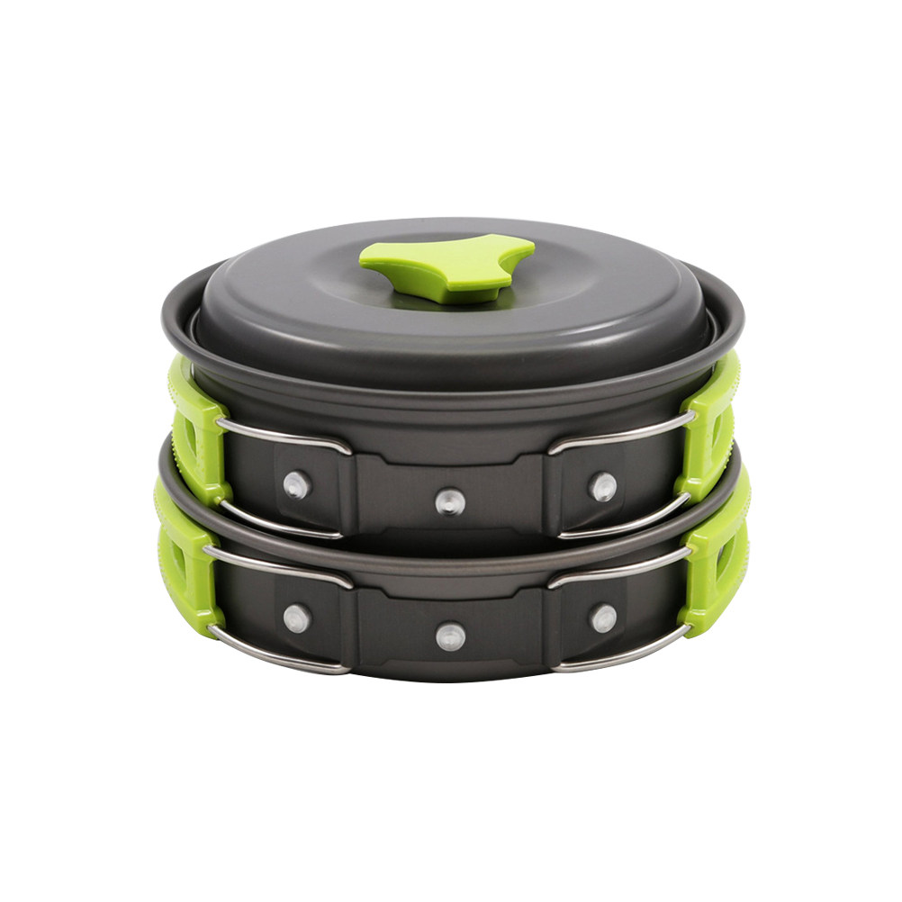 10-częściowy lekki zestaw nacz – Camping Cooking Pots And Pans Set recenzja i cena