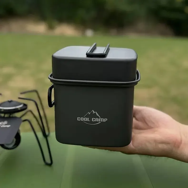 Zestaw naczyń turystycznych: s – Camping Cooking Pots And Pans Set recenzja i cena