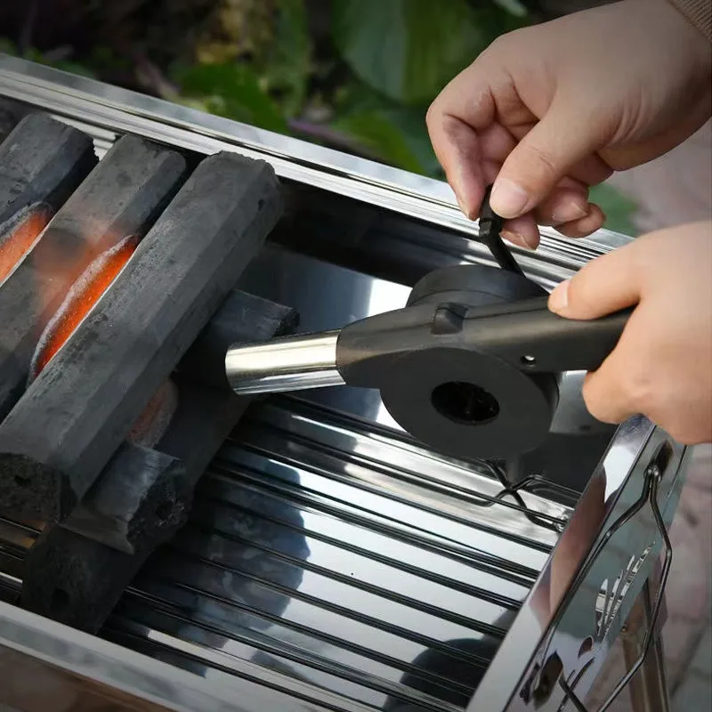 Przenośna dmuchawa do grilla n – Camping Cooking Accessories Set recenzja i cena