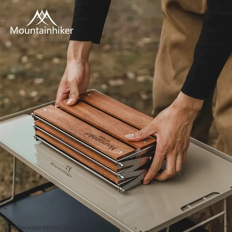 MOUNTAINHIKER Trzypoziomowy Re – Camping Outdoor Cooking Table recenzja i cena