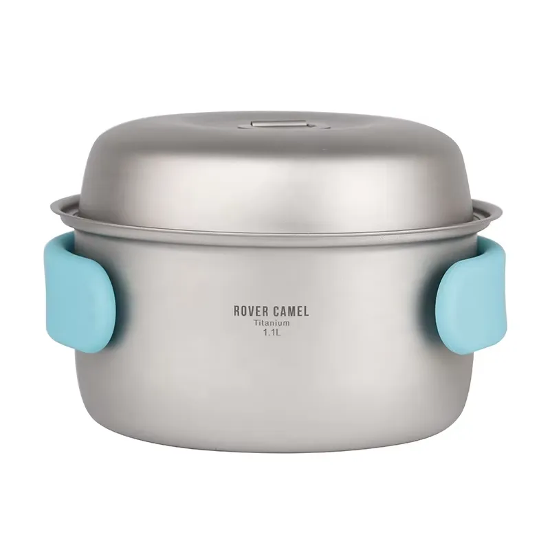 Zestaw garnków z czystego tyta – Camping Cooking Accessories Set recenzja i cena
