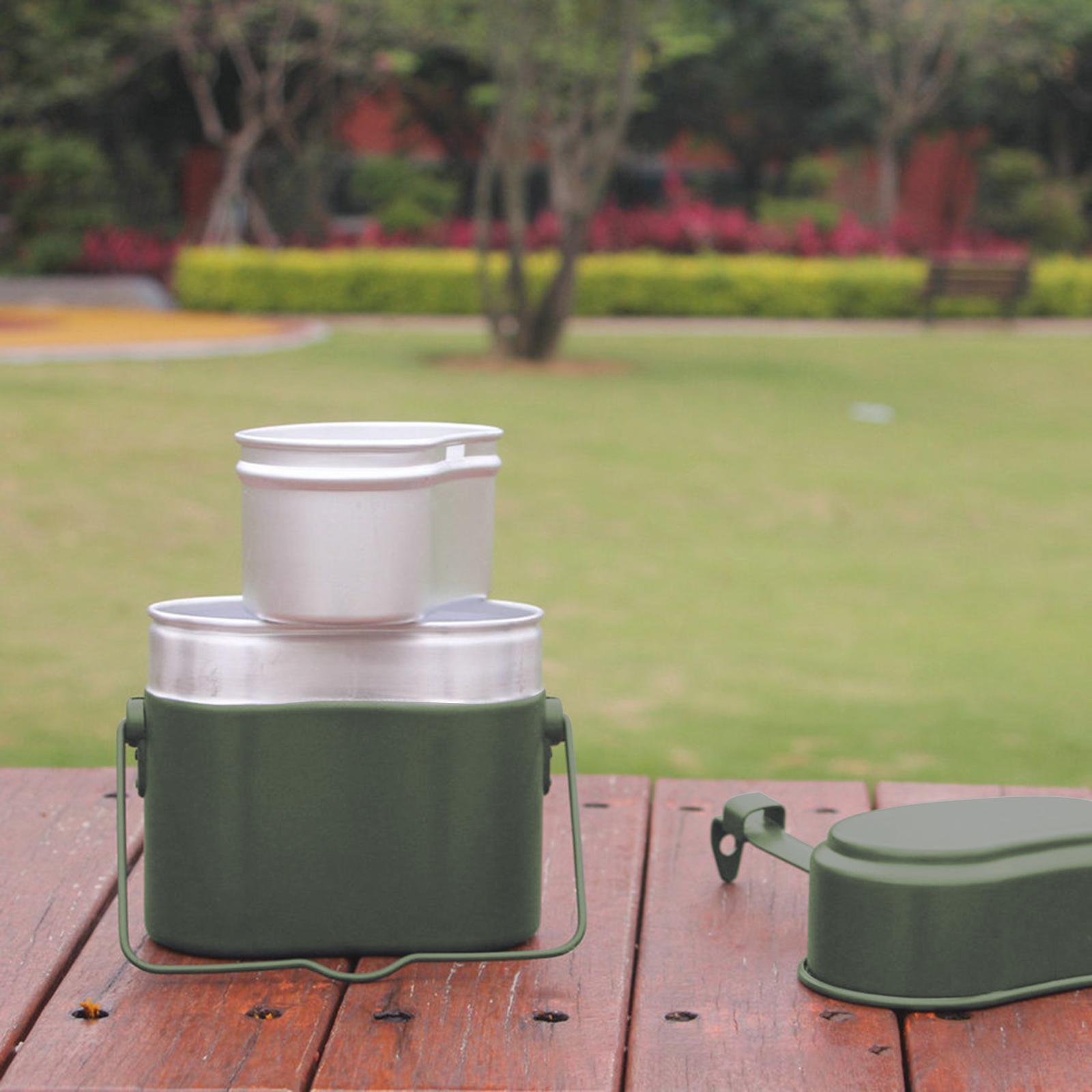 3-częściowy zestaw aluminiowyc – Camping Cooking Pots And Pans Set recenzja i cena