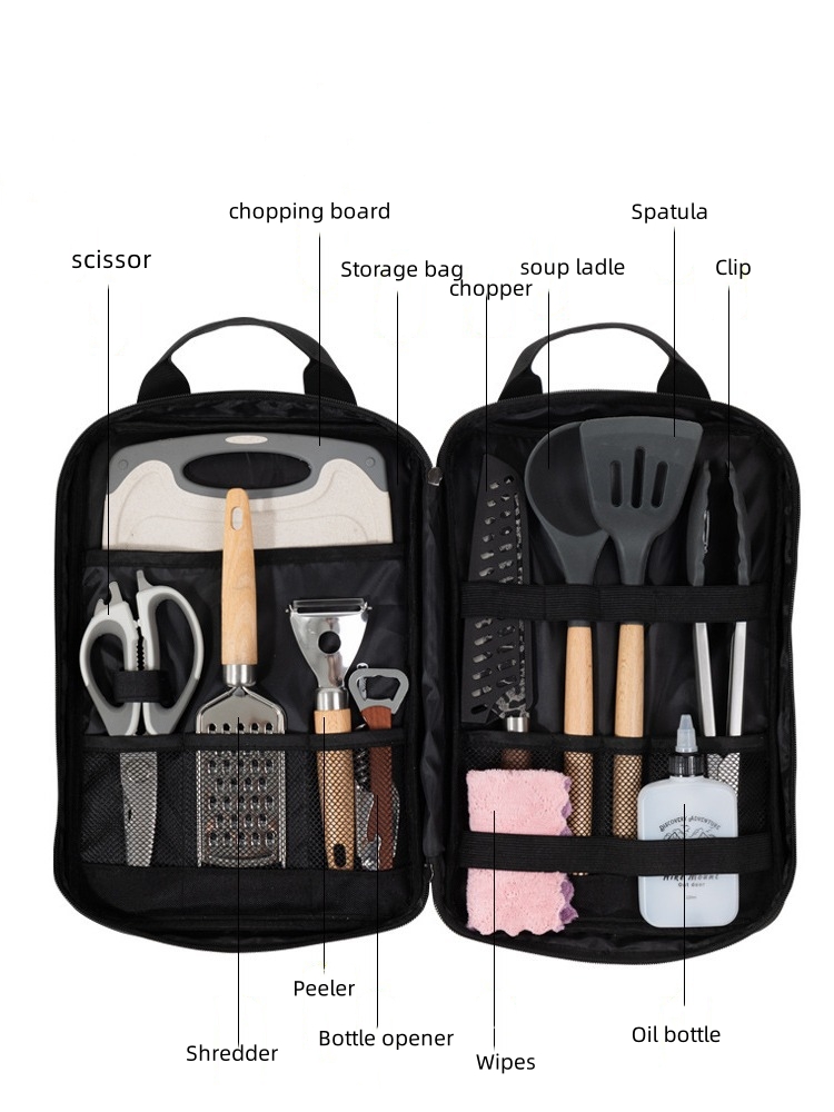 Zestaw akcesoriów do gotowania – Camping Cooking Accessories Set recenzja i cena