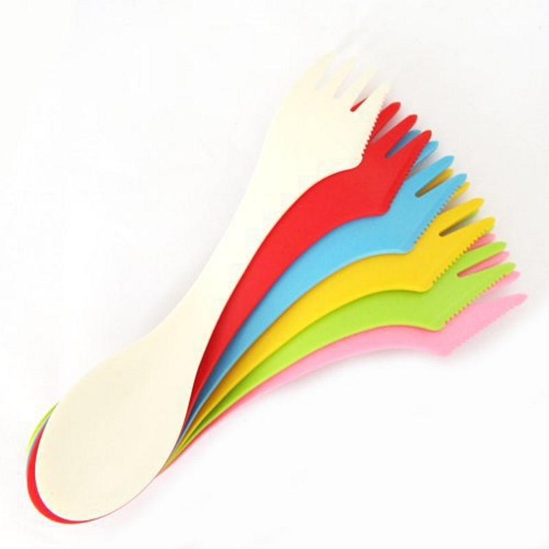 6-częściowy zestaw przyborów k – Camp Spork Set recenzja i cena