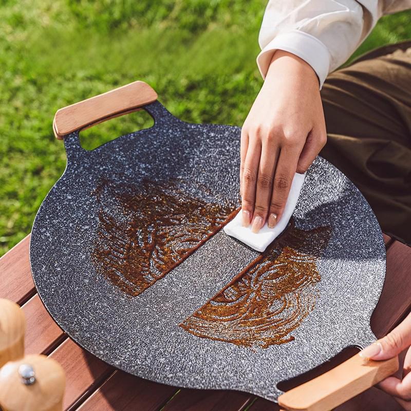 Przenośny zestaw naczyń kempin – Camping Cooking Pots And Pans Set recenzja i cena