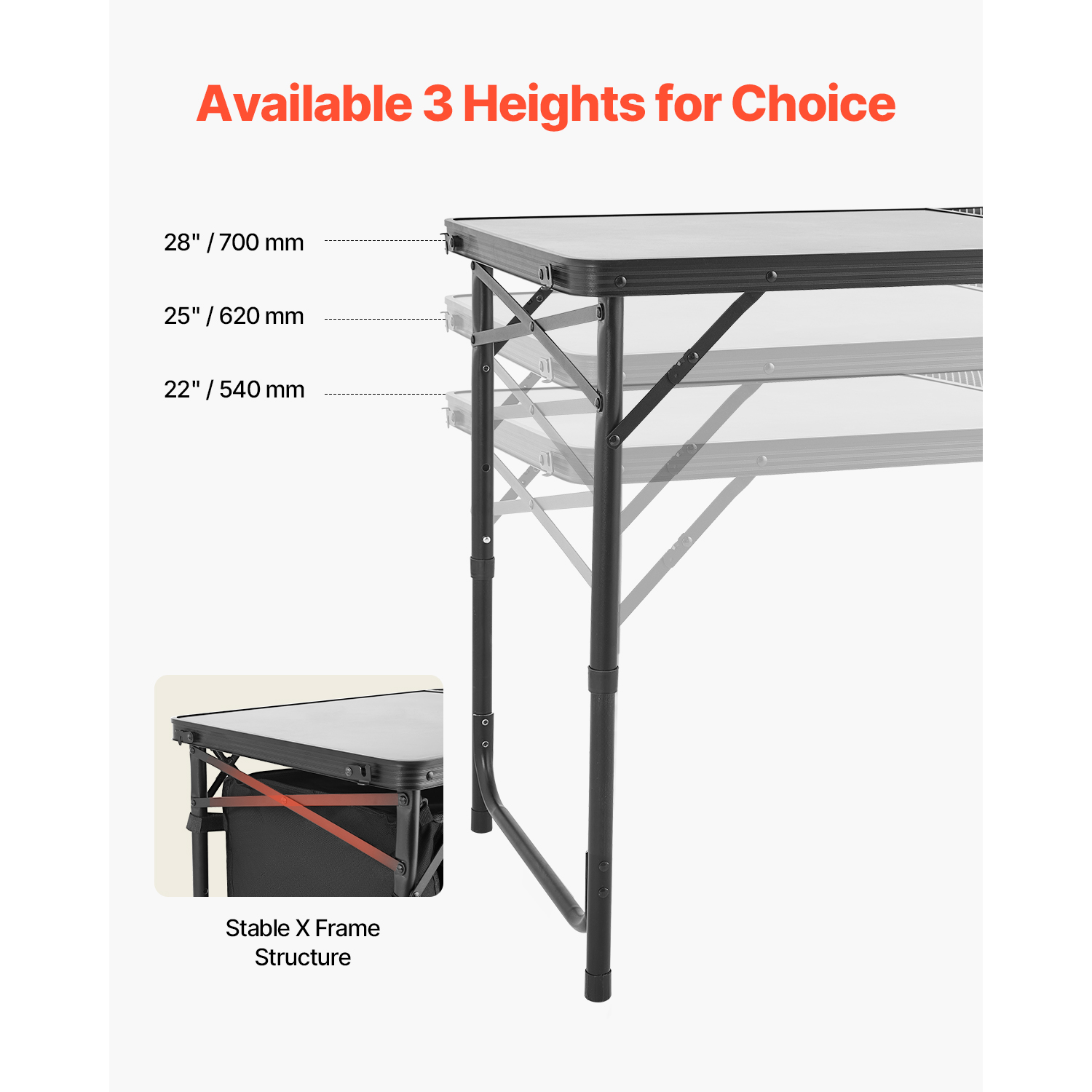 Stół kuchenny kempingowy Succe – Camping Cooking Table Foldable recenzja i cena