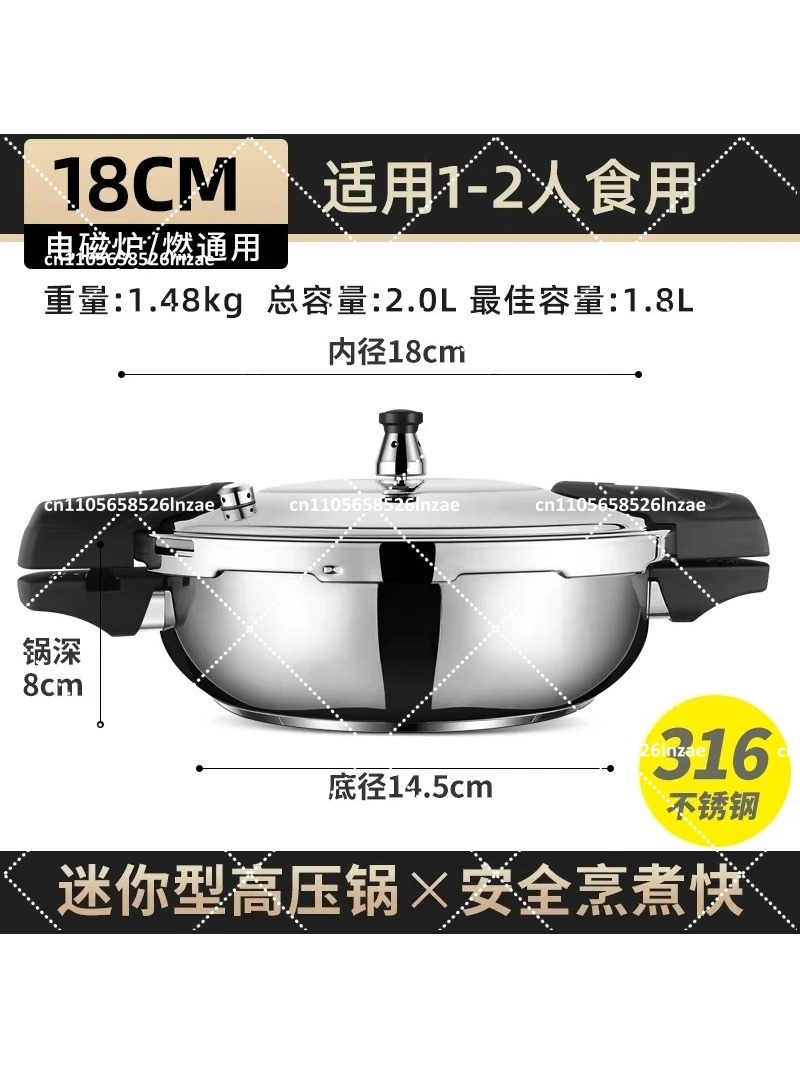 Garnek ciśnieniowy ze stali ni – Camping Cooking Meals recenzja i cena