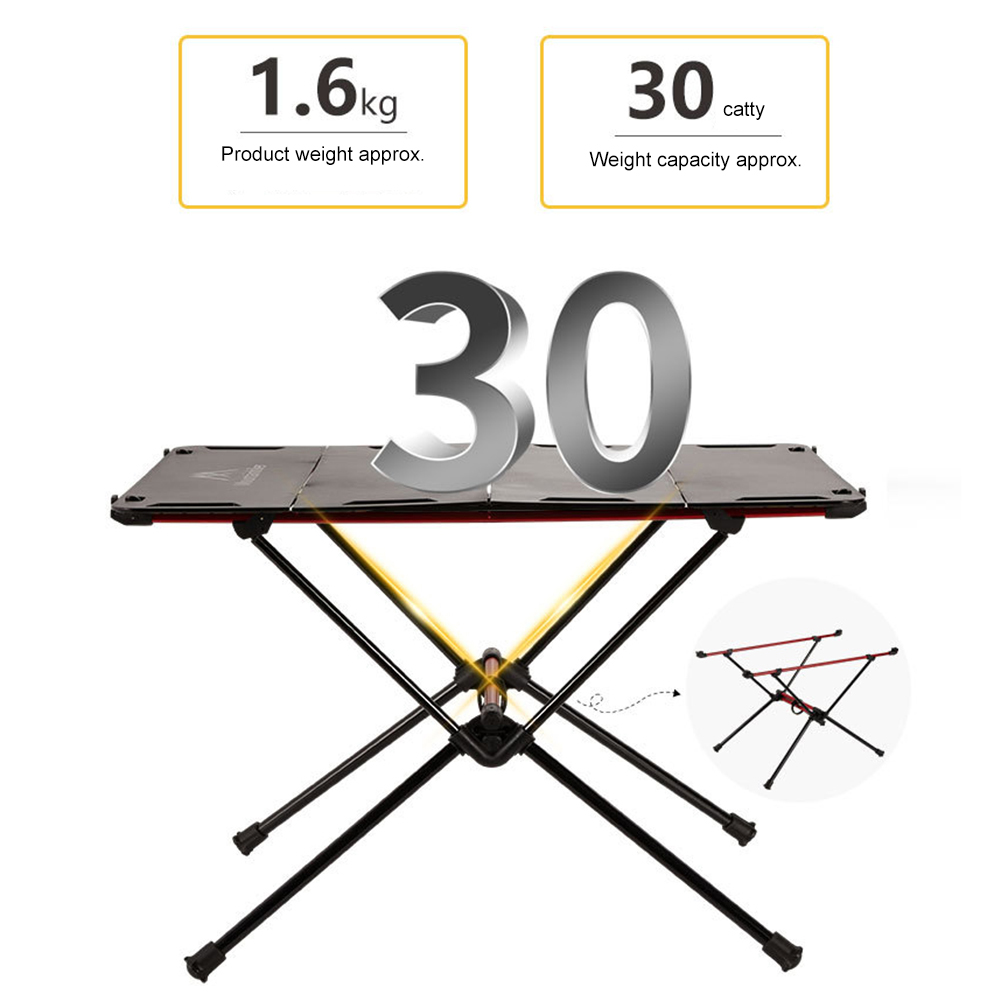 Składany stolik kempingowy, le – Camping Outdoor Cooking Table recenzja i cena