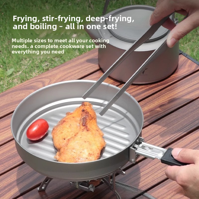 Lekki zestaw naczyń do gotowan – Camping Cooking Cover recenzja i cena