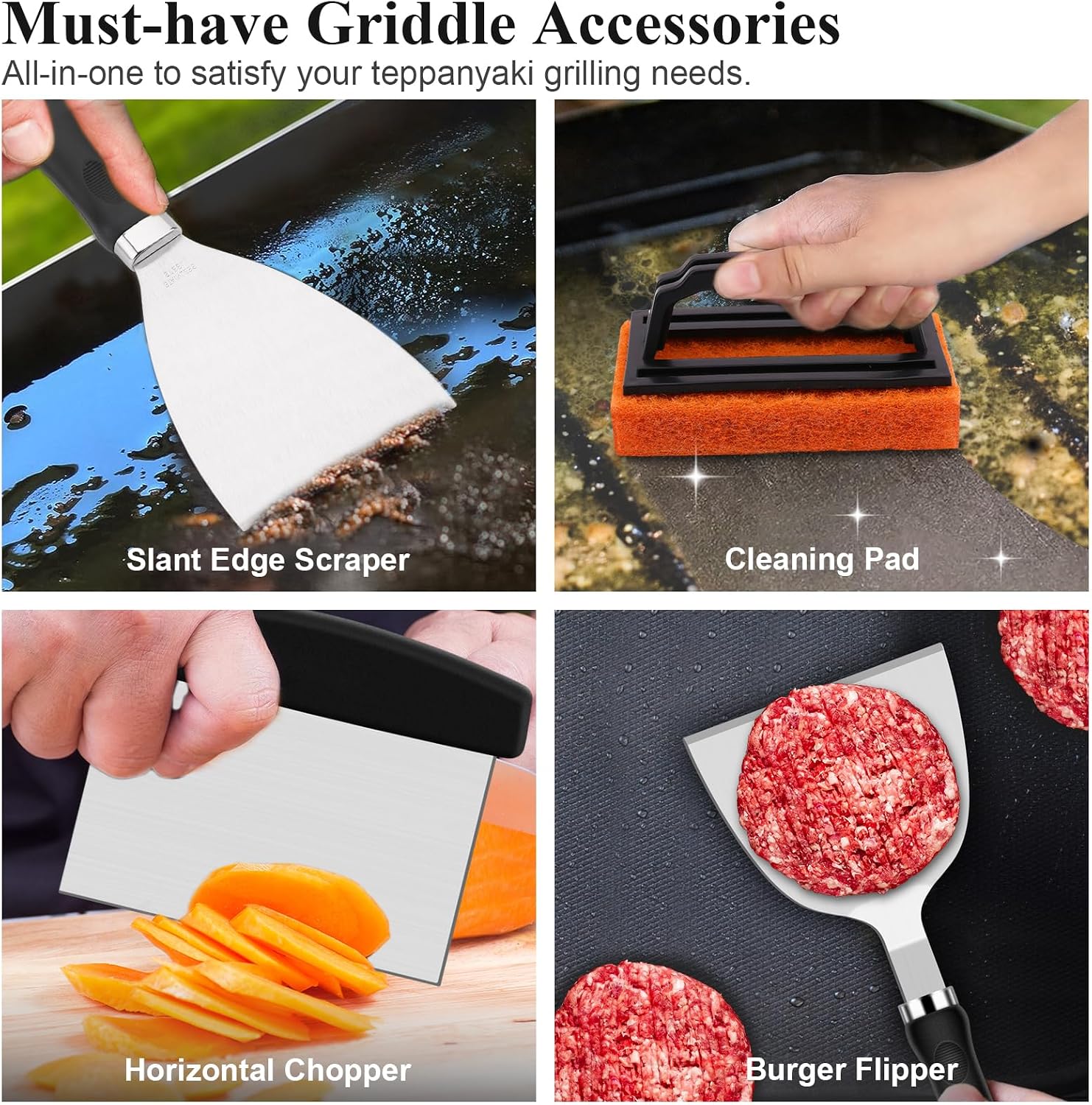 27-częściowy zestaw akcesoriów – Camping Cooking Accessories Set recenzja i cena