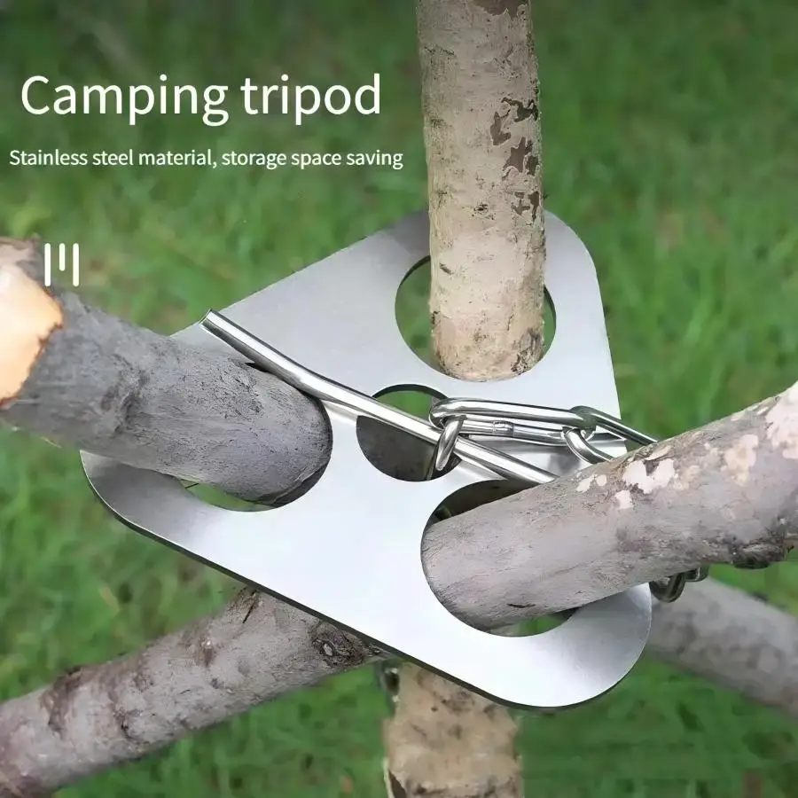 Przenośny wieszak na statyw ke – Campfire Cooking recenzja i cena