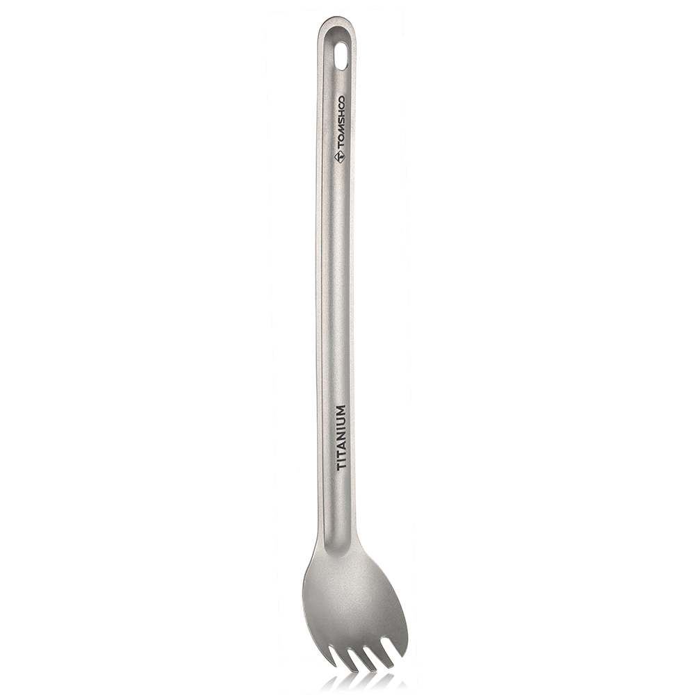 Tomshoo tytanowa łyżka z długą – Camp Spork Set recenzja i cena