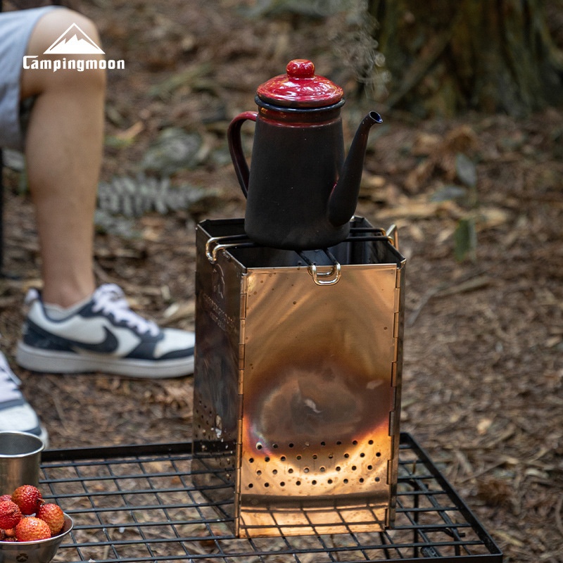 CAMPINGMOON – stojak do gotowa – Campfire Cooking recenzja i cena