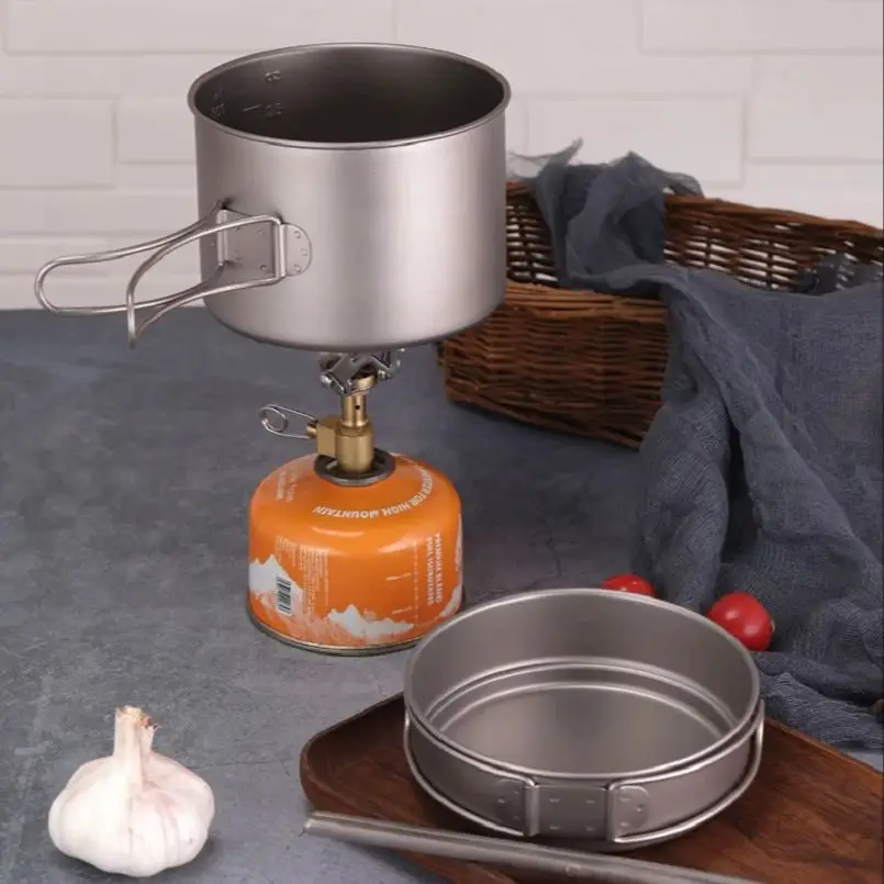 Zestaw ultralekki do gotowania – Camping Cooking Pots And Pans Set recenzja i cena