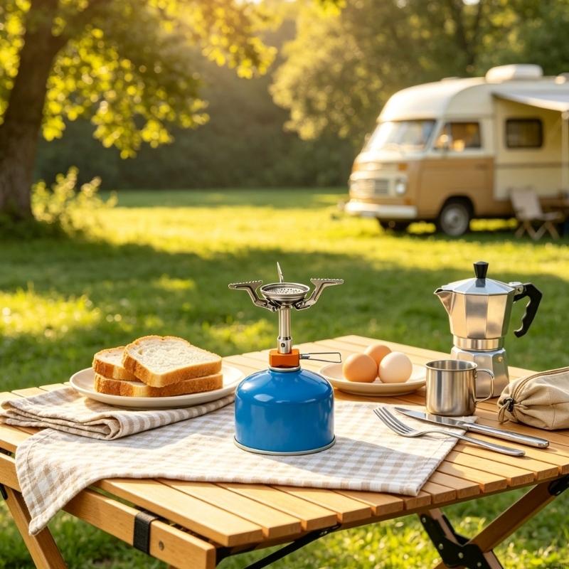 Składana głowica kuchenna do g – Camping Cooking Meals recenzja i cena