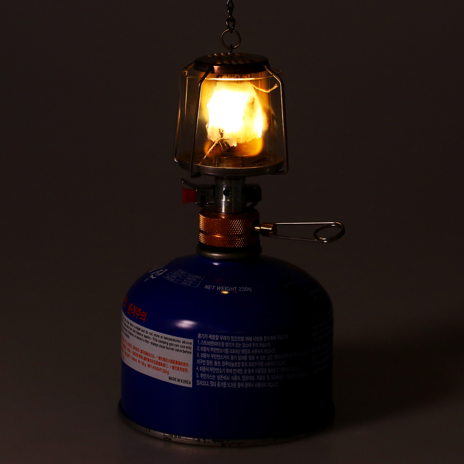 Przenośna zewnętrzna lampa gaz – Camping Cooking Light recenzja i cena