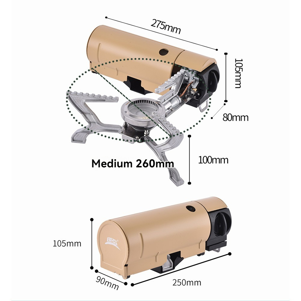 BRS-99 Kempingowy Przenośny Ga – Camping Cooking Light recenzja i cena