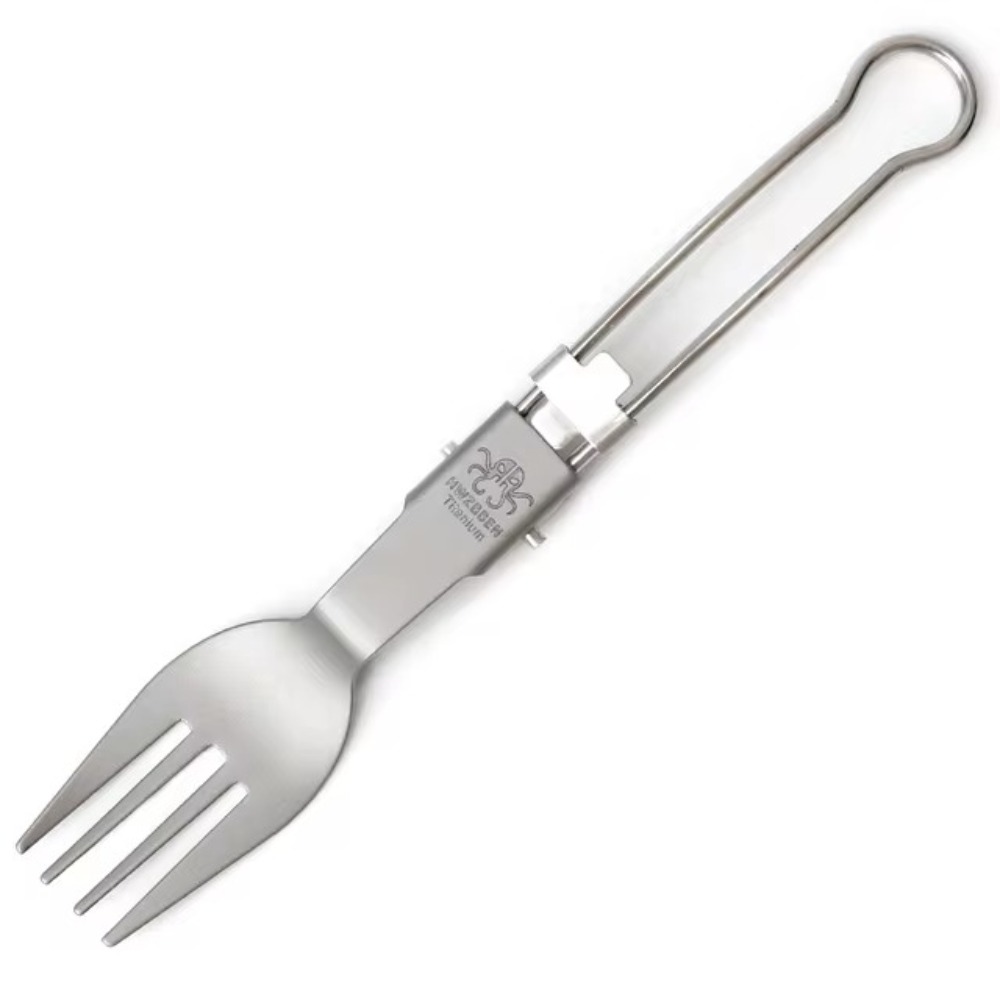 Półpolerowany, składany widelc – Camp Spork Set recenzja i cena