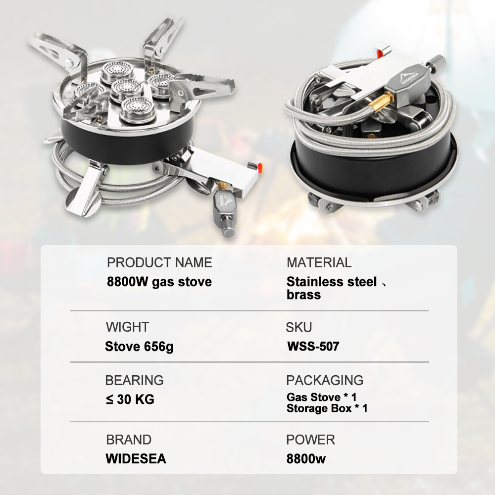 Widesea Camping 5w1 kuchenka g – Camping Cooking Burner recenzja i cena
