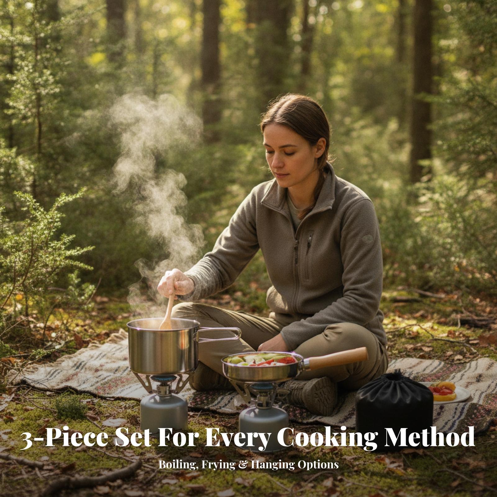 Zewnętrzny czajnik do gotowani – Camping Cooking Meals recenzja i cena