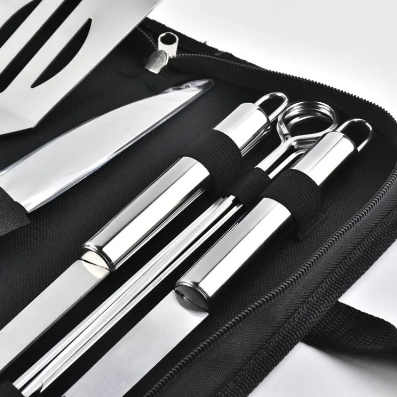 Kompletny zestaw narzędzi do g – Camping Cooking Accessories Set recenzja i cena