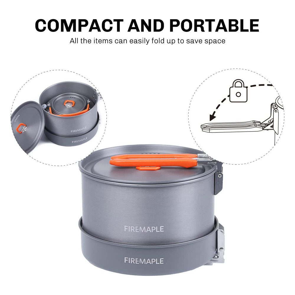 Fire Maple garnków Camping pie – Camping Cooking Meals recenzja i cena