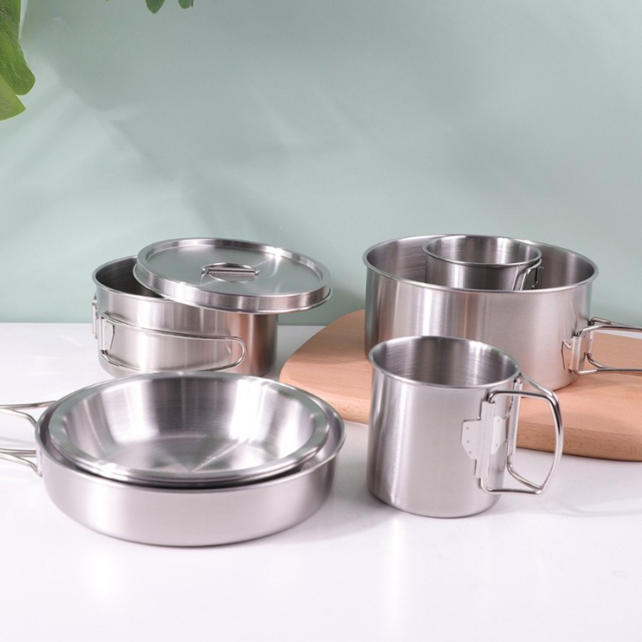 8-częściowy zestaw przenośnej  – Camping Cooking Accessories Set recenzja i cena