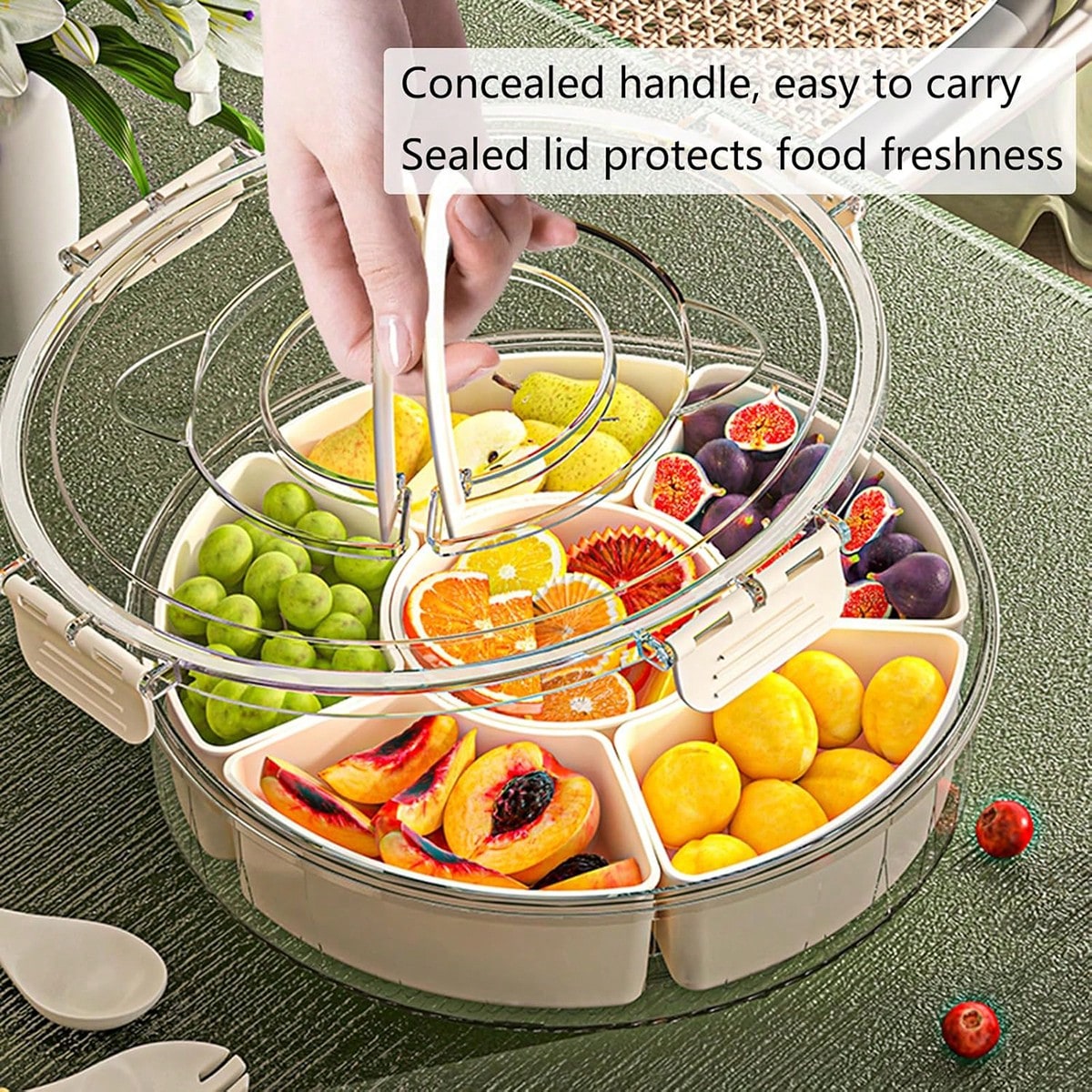 SaengQ – 1 sztuka, obrotowe pu – Camping Cooking Vegetables recenzja i cena